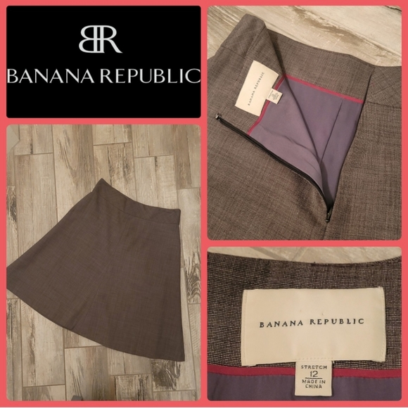 Banana Republic Dresses & Skirts - Banana Republic Wool Blend Circle Skirt